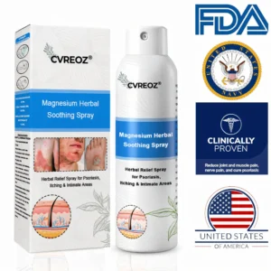 Cvreoz® Magnesium Herbal Psoriasis Spray 👨‍⚕️ FDA Approved