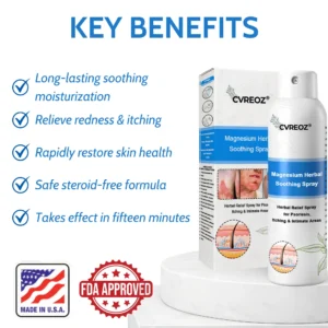 Cvreoz® Magnesium Herbal Psoriasis Spray 👨⚕️ FDA Approved