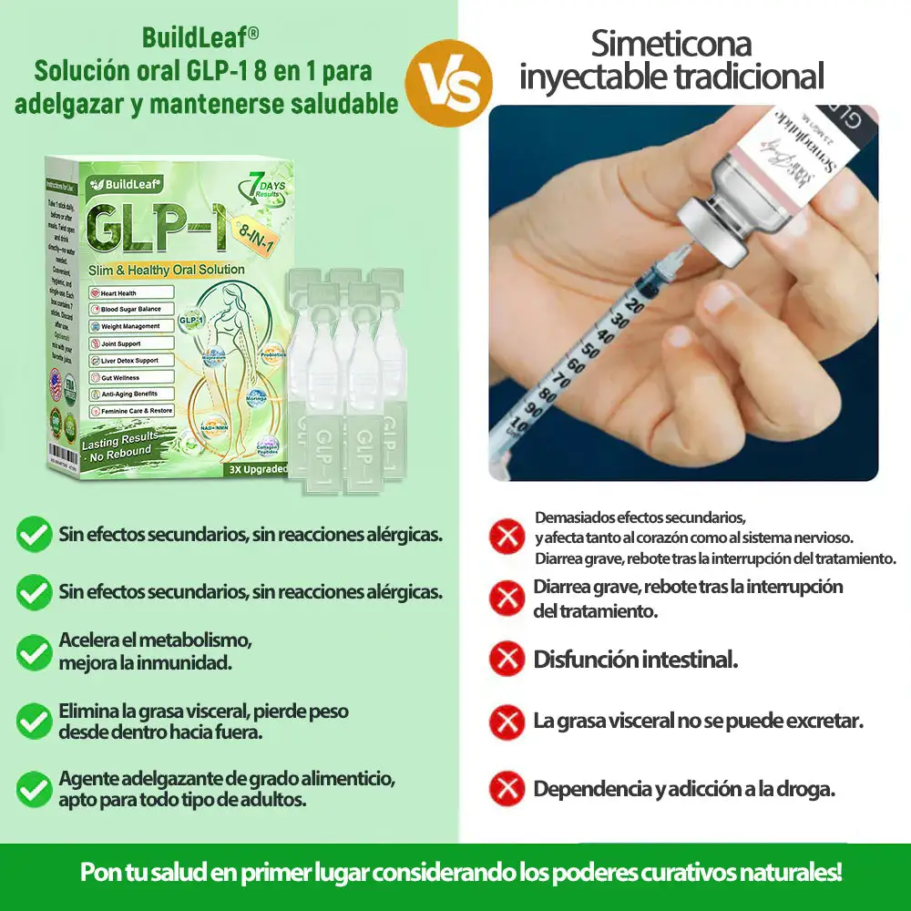 ๐๐ฎ๐ข๐ฅ๐๐๐๐๐ยฎ ๐ฎ๐ณ๐ท-1 ๐
๐ข๐ญ & ๐๐ข๐ญ๐๐ฅ 8 en 1 ๐๐จ๐ฅ๐ฎ๐๐ขรณ๐ง ๐๐ซ๐๐ฅโจ (Solo una vez al dรญa, cambios visibles en 7 dรญas) Para obesidad, salud cardiovascular, diabetes, apnea del sueรฑo, salud intestinal, problemas articulares y mรกs