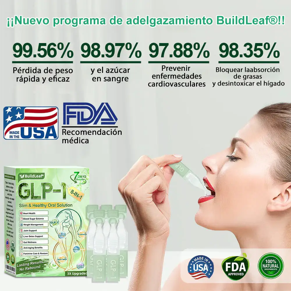 ๐๐ฎ๐ข๐ฅ๐๐๐๐๐ยฎ ๐ฎ๐ณ๐ท-1 ๐
๐ข๐ญ & ๐๐ข๐ญ๐๐ฅ 8 en 1 ๐๐จ๐ฅ๐ฎ๐๐ขรณ๐ง ๐๐ซ๐๐ฅ๐ฅ (Solo una vez al dรญa, cambios visibles en 7 dรญas) Para obesidad, salud cardiovascular, diabetes, apnea del sueรฑo, salud intestinal, problemas articulares y mรกs๏ผๅฏๆฌ๏ผ