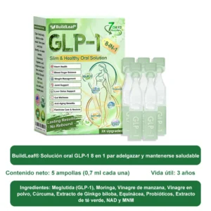 ๐๐ฎ๐ข๐ฅ๐๐๐๐๐ยฎ ๐ฎ๐ณ๐ท-1 ๐
๐ข๐ญ & ๐๐ข๐ญ๐๐ฅ 8 en 1 ๐๐จ๐ฅ๐ฎ๐๐ขรณ๐ง ๐๐ซ๐๐ฅ๐ฅ (Solo una vez al dรญa, cambios visibles en 7 dรญas) Para obesidad, salud cardiovascular, diabetes, apnea del sueรฑo, salud intestinal, problemas articulares y mรกs๏ผๅฏๆฌ๏ผ