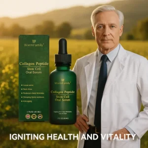 Change from the inside out 🔮𝚆𝚊𝚛𝚖𝙵𝚊𝚖𝚒𝚕𝚢®𝐶𝑜𝑙𝑙𝑎𝑔𝑒𝑛 𝑃𝑒𝑝𝑡𝑖𝑑𝑒 & 𝑆𝑡𝑒𝑚 𝐶𝑒𝑙𝑙 𝑂𝑟𝑎𝑙 𝚂𝚎𝚛𝚞𝚖🔮(Lift & Firm Sagging Skin & Reduce Wrinkle Formation)🪄