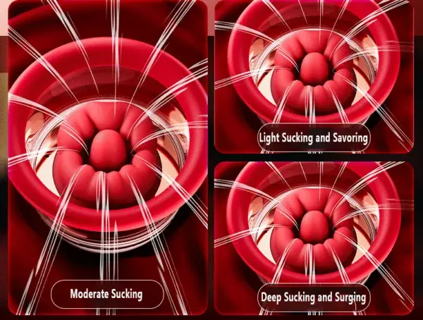 LOVILDS™ Kiss of an Angel – Breast Masturbator with Suction & Licking Stimulation