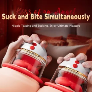 💥New on sale 2026 💞 LOVILDS™ Kiss of an Angel – Breast Masturbator with Suction & Licking Stimulation for Women