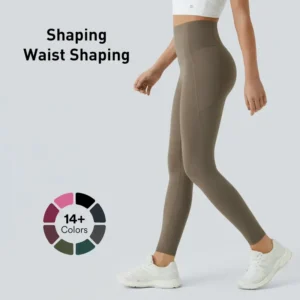 🔥 Final Hours: 55% OFF Today : Neslemy®  High Waisted Waist Shaping Pocket Shaping Training Leggings