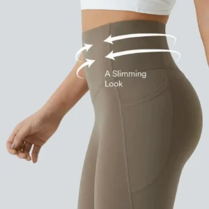🔥 Final Hours: 55% OFF Today : Neslemy®  High Waisted Waist Shaping Pocket Shaping Training Leggings