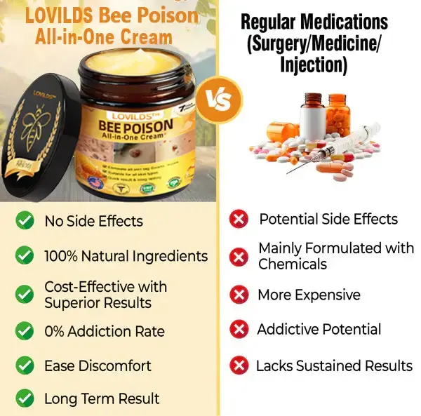 LOVILDS™ 𝐁𝐞𝐞 Poison 𝐀𝐥𝐥-𝐢𝐧-𝐎𝐧𝐞 𝐂𝐫𝐞𝐚𝐦