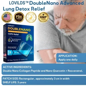 LOVILDS™ DoubleNano COPD Relief Pad (💝 Cough, wheezing, shortness of breath, sputum, stuffy nose, bronchitis, bronchitis, allergy symptoms, lung discomfort)