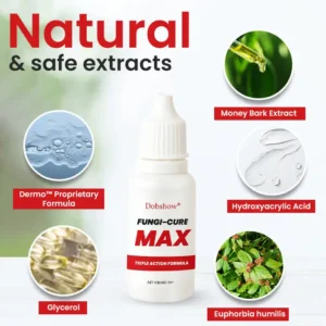 LOVILDS Fungi-Cure Max 🎯 Triple-Action Formula: Penetrates Deep to the Nail Root, Eradicates Fungus & Restores Healthy Growth