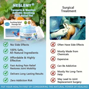NESLEMY® Joint Relief Gel – Natural Herbal Ointment Wellness