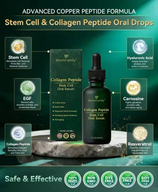 WarmFamily® Collagen Peptide Stem Cell Oral Serum