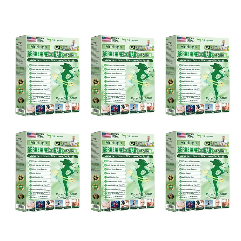๐บ๐ธ Official U.S. Store | ๐งโโ๏ธ๐ฉบ Slimolyโข Moringa & Berberine 10-in-1 Advanced Nano Microneedle Patch