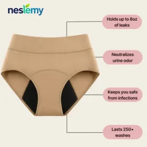 70% OFF | NESLEMY™ 100% Leak-Proof Underwear 4-Pack 🎁