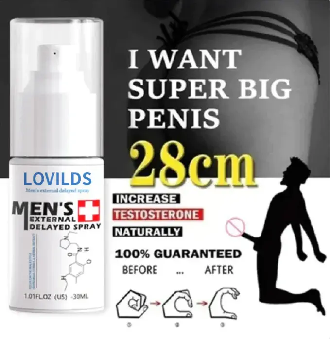 BUY 5 GET 5 FREE🔥🔥 Vitality Spray For Men 🍆 Powerful Erections in Just 3 Minutes! | Powered by LOVILDS