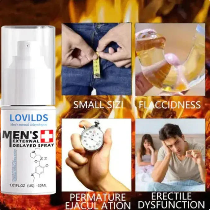 BUY 5 GET 5 FREE🔥🔥 Vitality Spray For Men 🍆 Powerful Erections in Just 3 Minutes! | Powered by LOVILDS