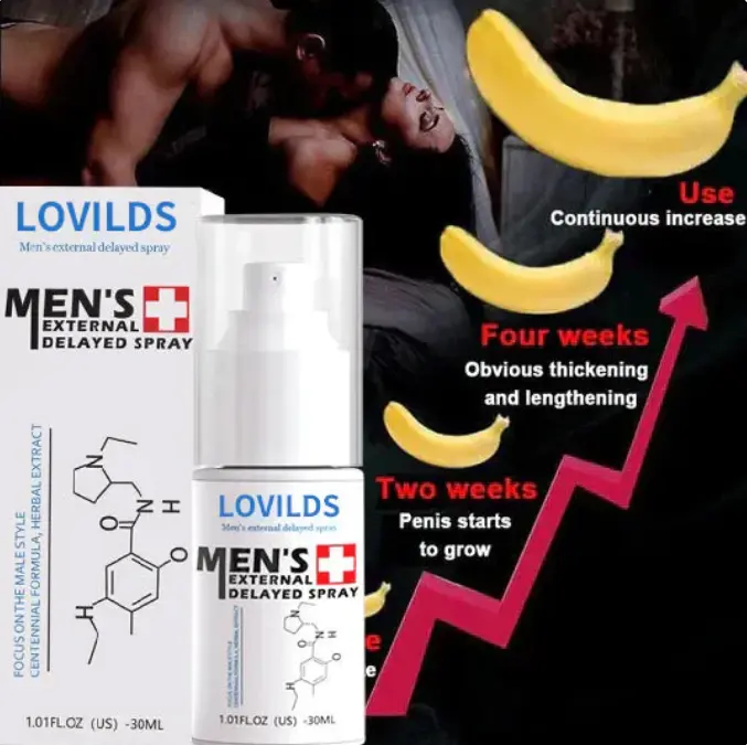 BUY 5 GET 5 FREE🔥🔥 Vitality Spray For Men 🍆 Powerful Erections in Just 3 Minutes! | Powered by LOVILDS