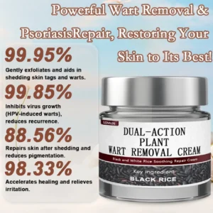 🔥First 100 :2nd ltem 60% Off🔥LOVILDS™ Black Rice Skin Repair Cream – Clinically Tested Wart & Skin Tag Remover