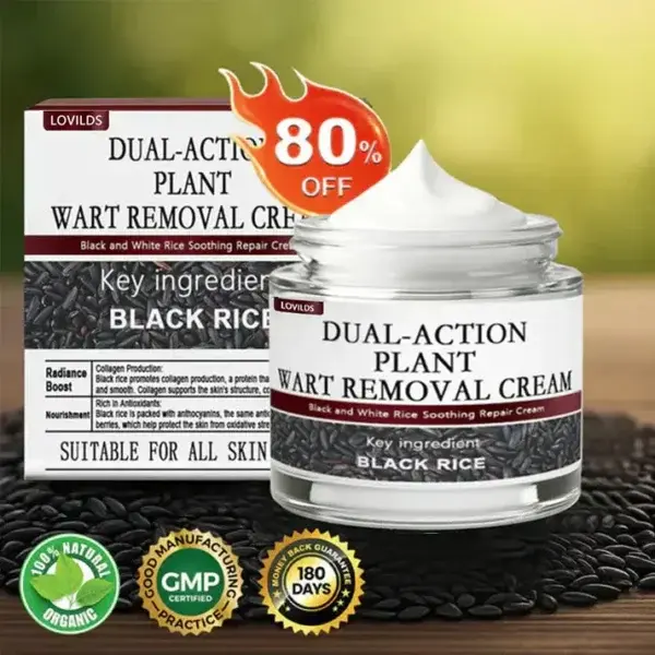 LOVILDS™ Black Rice Skin Repair Cream – Clinically Tested Wart & Skin Tag Remover