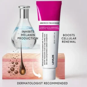 LOVILDS™ Facial Cream with 7% Arbutin + 4% Tranexamic Acid