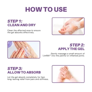 LOVILDS™ Turmeric & Emu Oil Arthritis Soothing Pain Relief Massage Gel 👨‍⚕️