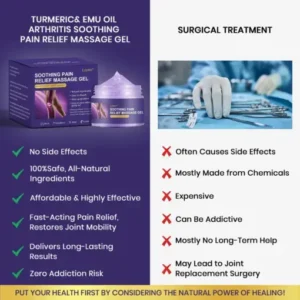 Lyyeto® Turmeric Emu Oil Arthritis Soothing Pain Relief Massage8