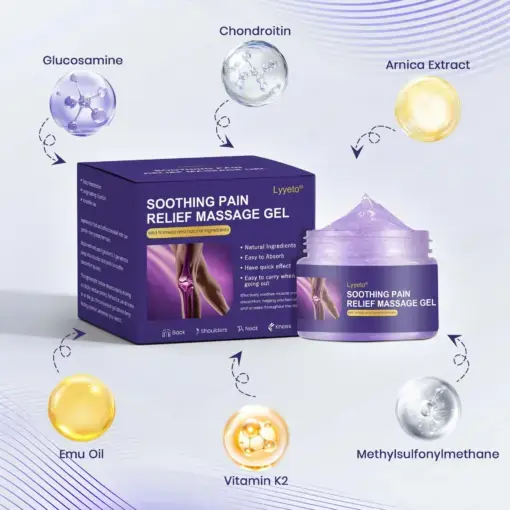 Lyyeto® Turmeric Emu Oil Arthritis Soothing Pain Relief Massage8