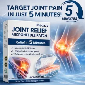 Medazy® Joint Relief Microneedle Patch – Fast, Pain relief without medication Relief in 5 Minutes
