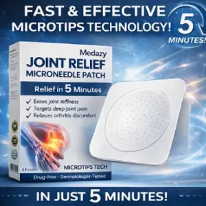 Medazy® Joint Relief Microneedle Patch – Fast, Pain relief without medication Relief in 5 Minutes
