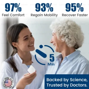 Medazy® Joint Relief Microneedle Patch – Fast, Pain relief without medication Relief in 5 Minutes