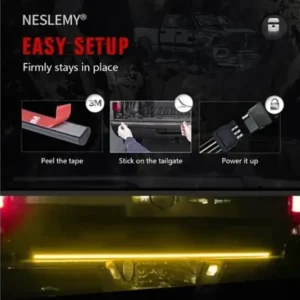 NESLEMY® 60-Inch LED Light Bar Strip for Epic Nights