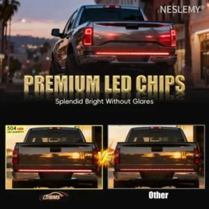 NESLEMY® 60-Inch LED Light Bar Strip for Epic Nights