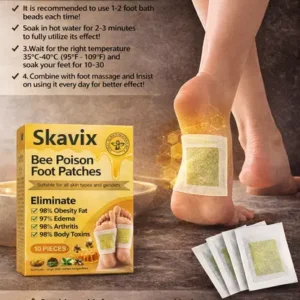 🌿Skavix™ Bee Poison Foot Patches (Set of 10)