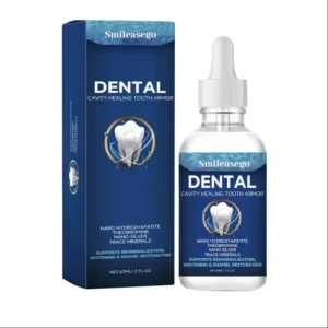 Smileasego Fluoride-Free Hydroxyapatite Tooth Armor Drops & Enamel Repair, Whitening