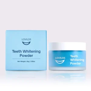 “This LOVILDS™ Teeth Whitening Powder keeps your smile bright for 6 MONTHS straight!！