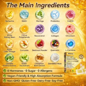 Blizkox™Detox Foot Pads for Drainage & Slimming Support,Visible Results in 7 Days ✅ For Weight, Skin, Diabetes & Joint Health 🗽）