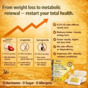 Blizkox™Detox Foot Pads for Drainage & Slimming Support,Visible Results in 7 Days ✅ For Weight, Skin, Diabetes & Joint Health 🗽）