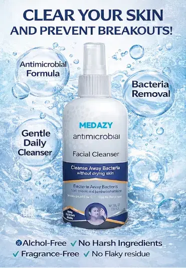 Medazy® Antimicrobial Facial Cleanser