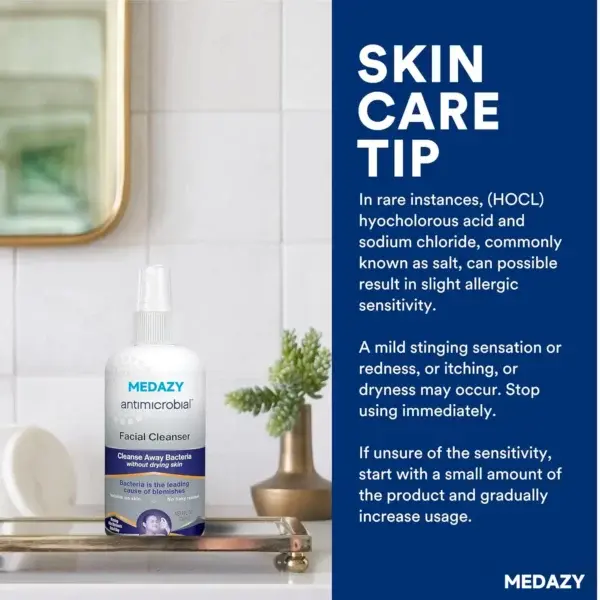 Medazy® Antimicrobial Facial Cleanser