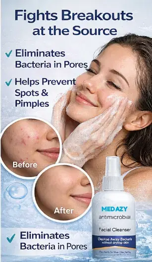 Medazy® Antimicrobial Facial Cleanser