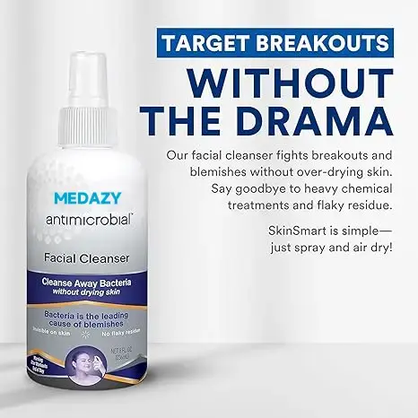 Medazy® Antimicrobial Facial Cleanser