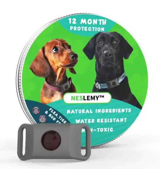 NESLEMY™ 12Month Natural Flea Tick Protection Pendant