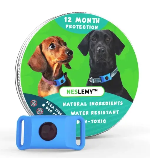 NESLEMY™ 12Month Natural Flea Tick Protection Pendant