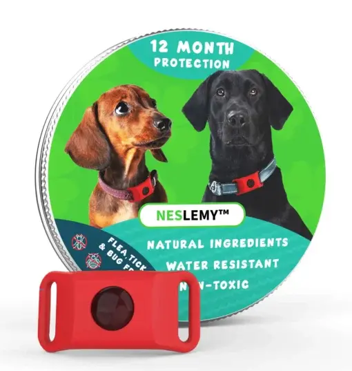 NESLEMY™ 12Month Natural Flea Tick Protection Pendant